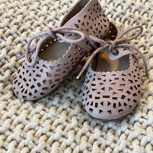 Consciously baby all leather mauve pink sandal - Picture 4 of 4